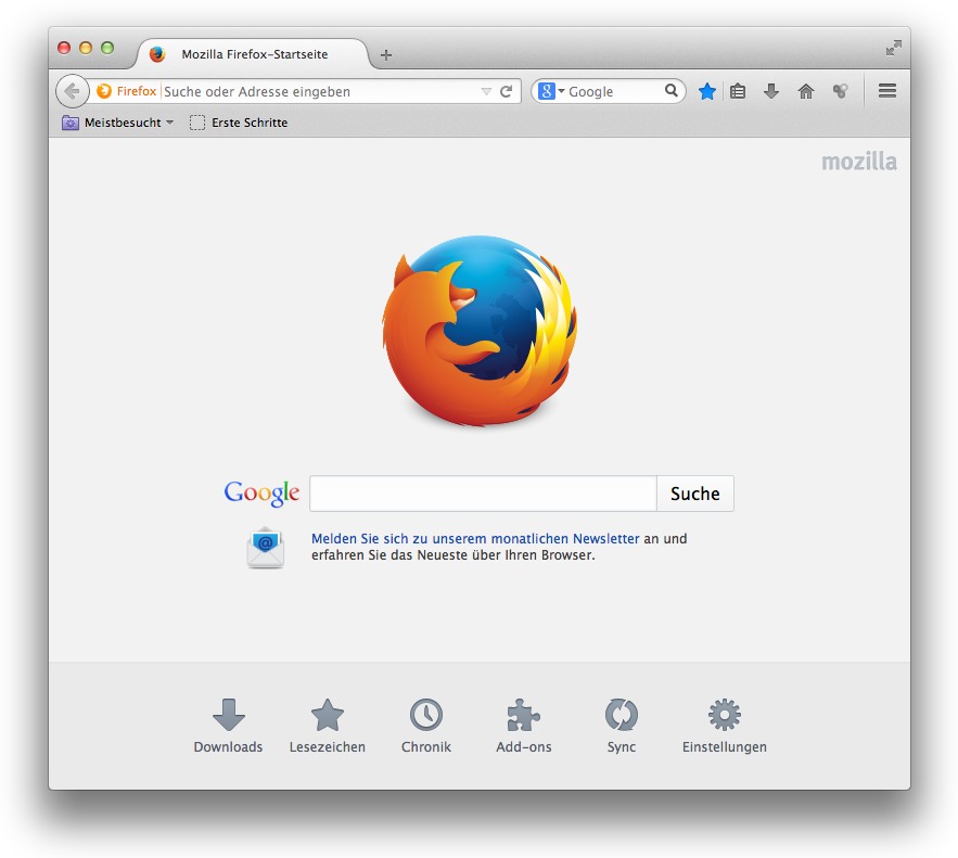 Firefox download for mac os x 10.9.5